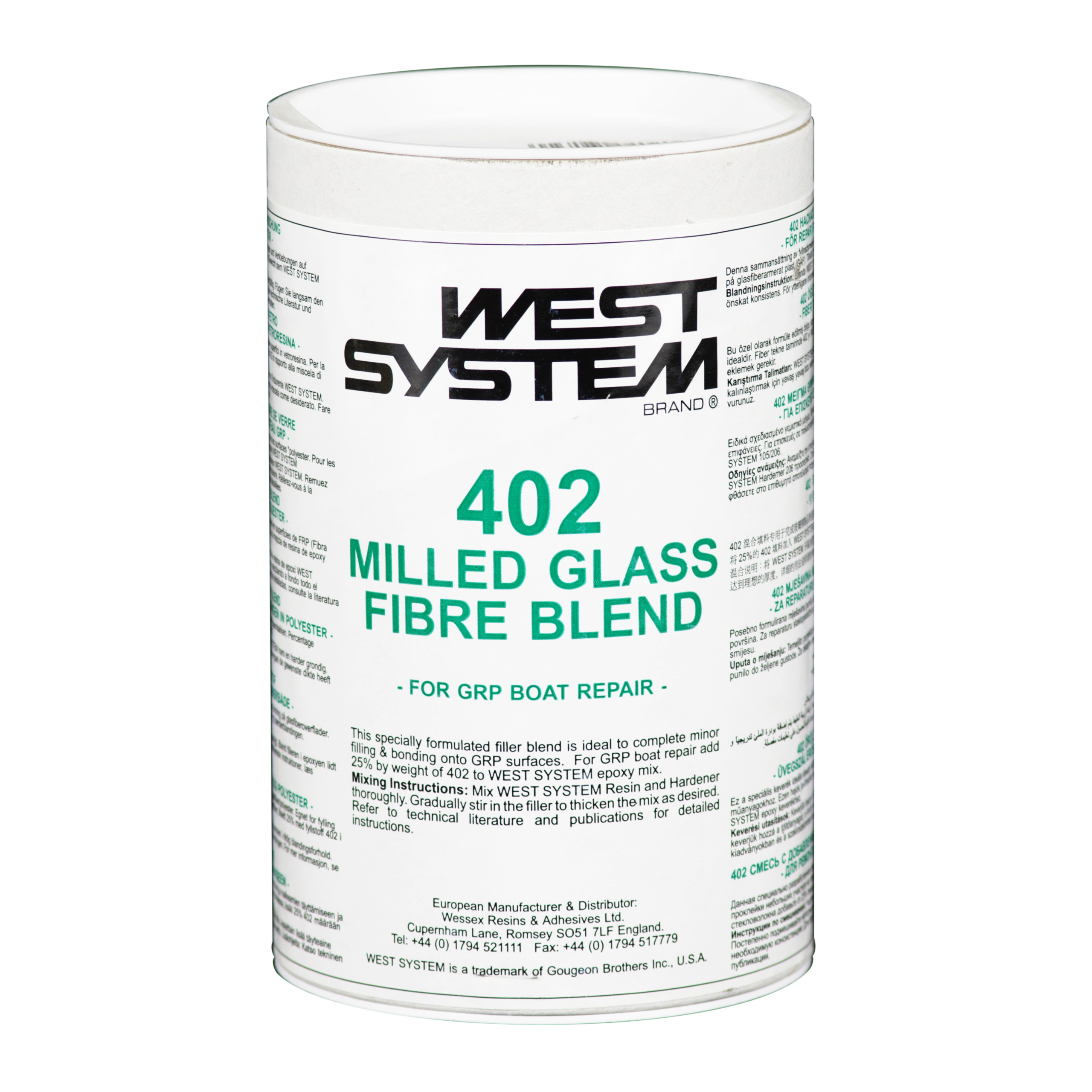 402 wypełniacz wysokiej gęstości (milled glass fibre blend) - WEST System